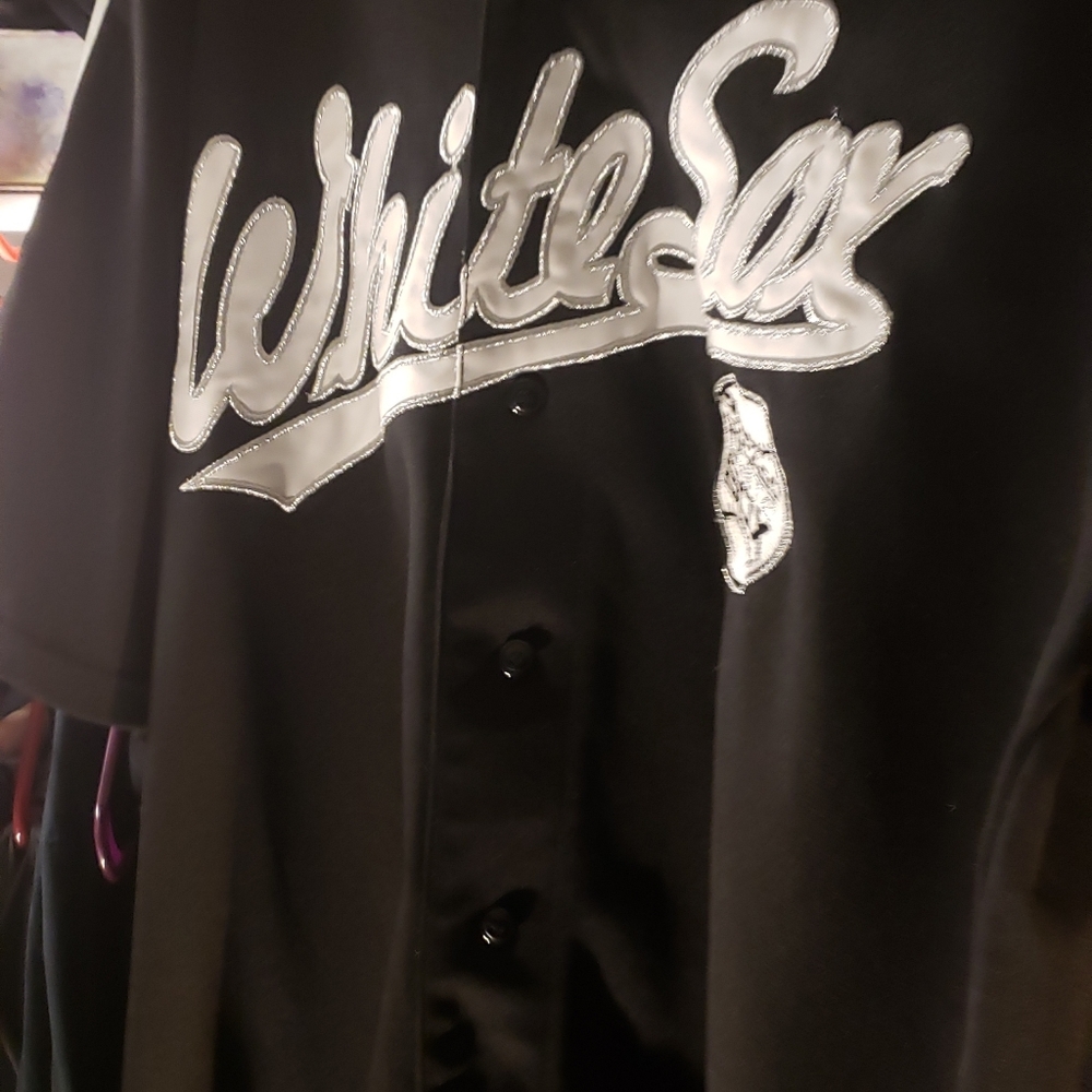 MLB White Sox button up jersey by Dynasty
